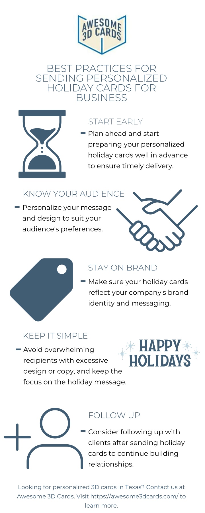 best practices for sending personalized holiday