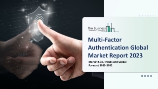 multi factor authentication global market report