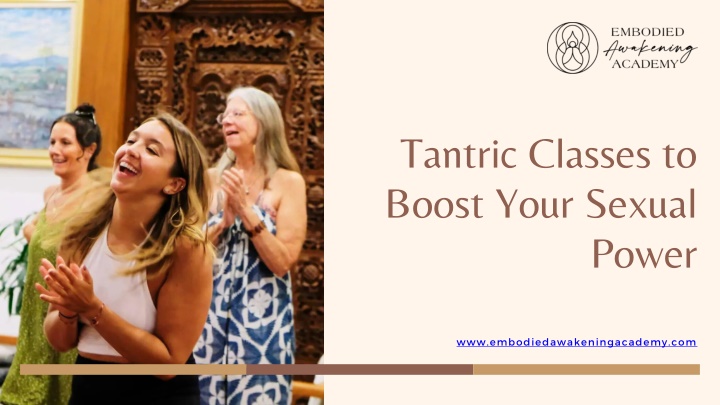 tantric classes to boost your sexual power