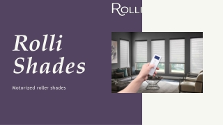 rolli s h a d e s
