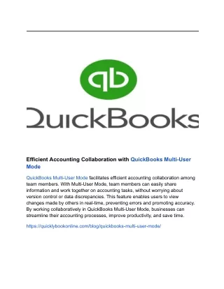 efficient accounting collaboration with