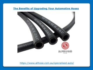 Benefits of Upgrading Your Automotive Hoses