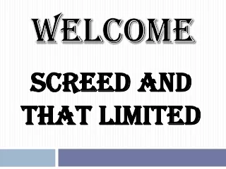 welcome
