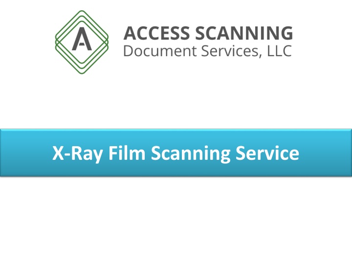 x ray film scanning service