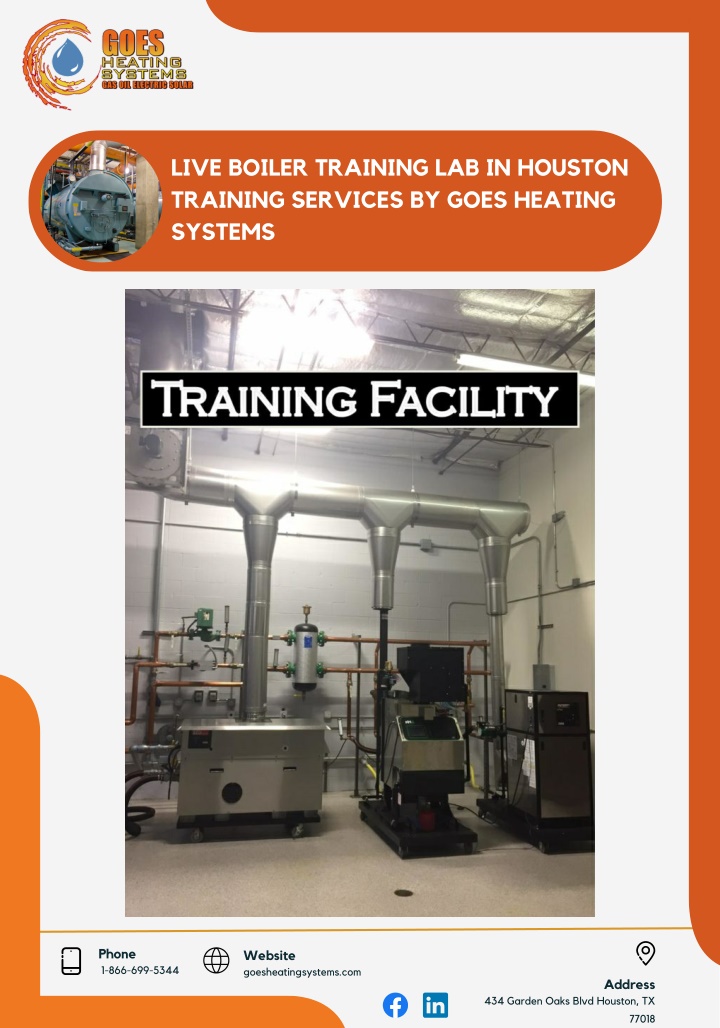 live boiler training lab in houston training