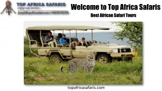 Best African safari tours