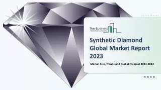 synthetic diamond global market report 2023