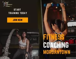 Start training with the right fitness coaching in Morgantown