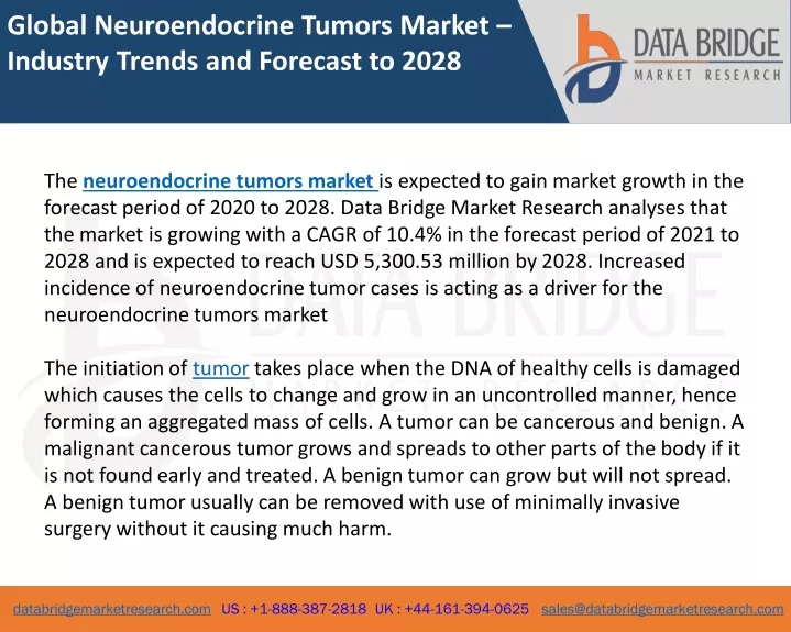 global neuroendocrine tumors market industry
