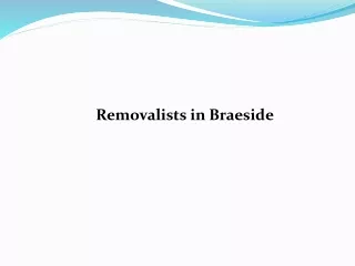 Removalists in Braeside