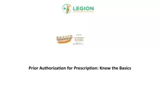 prior authorization for prescription know