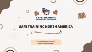 safe training north america