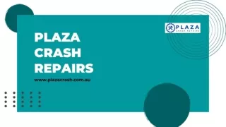 Paint and body shop services Adelaide