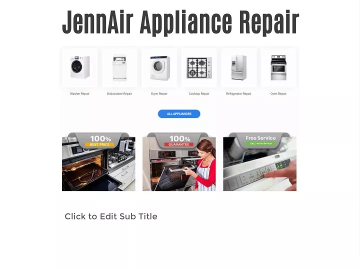jennair appliance repair