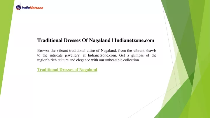traditional dresses of nagaland indianetzone