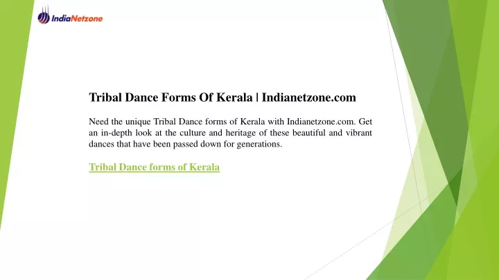 tribal dance forms of kerala indianetzone