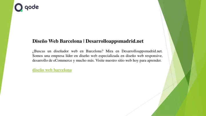 dise o web barcelona desarrolloappsmadrid