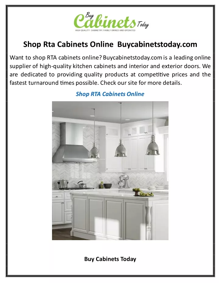 shop rta cabinets online buycabinetstoday com