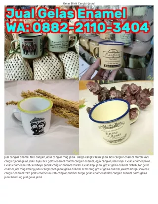 O882·2IIO·34O4 (WA) Tempat Sablon Gelas Enamel Toko Gelas Enamel Jogja