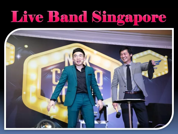 live band singapore