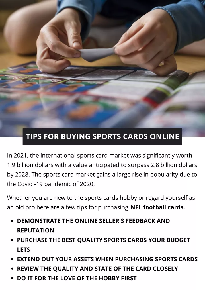 tips for buying sports cards online