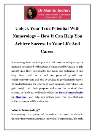 unlock your true potential with