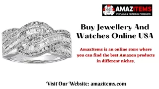 Buy Jewellery And Watches Online USA