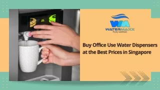 Buy Office Use Water Dispensers at the Best Prices in Singapore