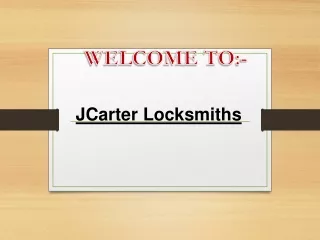 welcome to