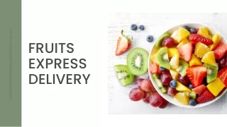 Fresh Fruits Delivery Singapore