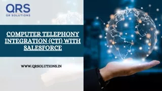 computer telephony integration cti with salesforce
