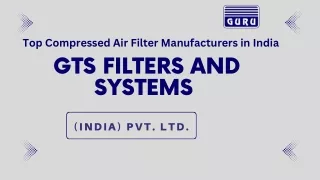 Brief information on Compressed Air Filter!