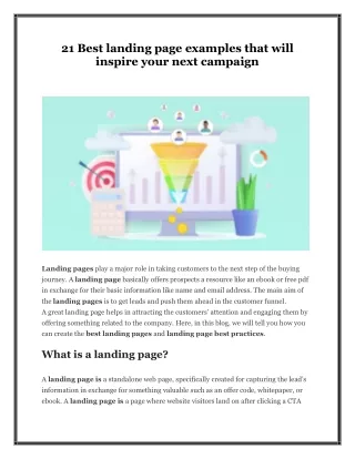 21 best landing page examples that will inspire