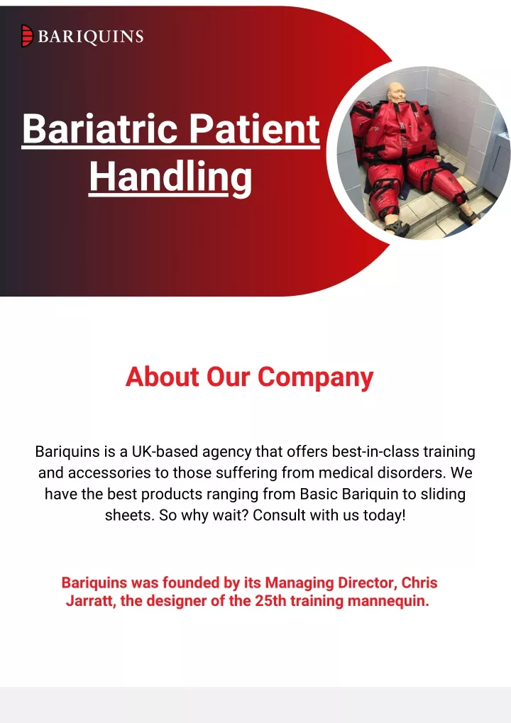 bariatric patient handling