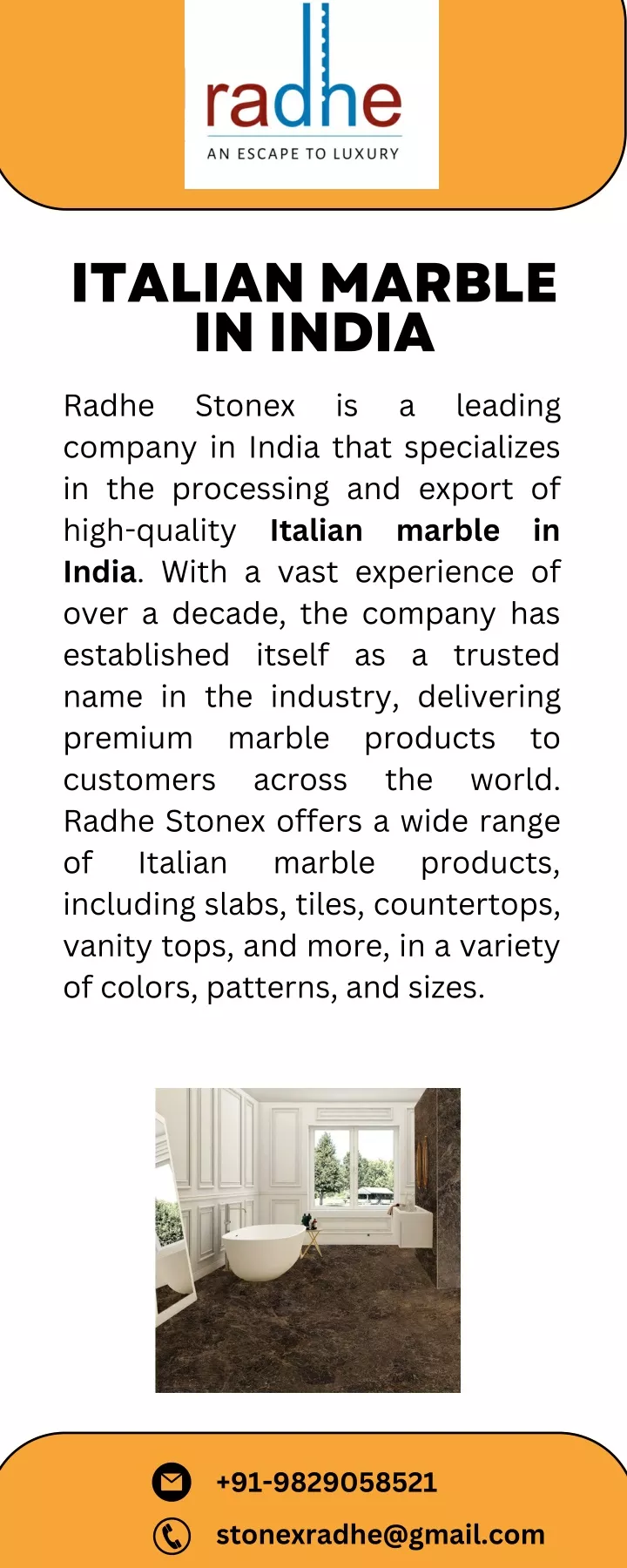 italian marble in india