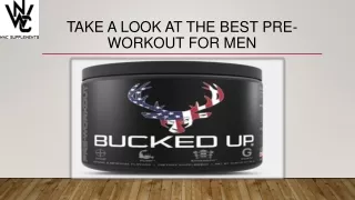 Take a Look at The Best Pre-Workout for Men