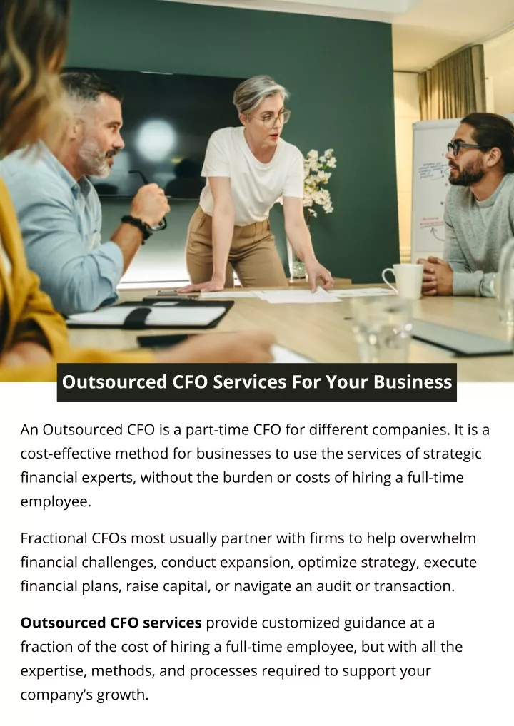 outsourced cfo services for your business