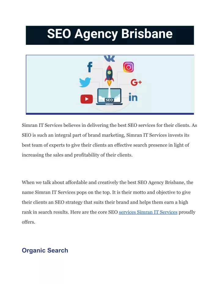 seo agency brisbane