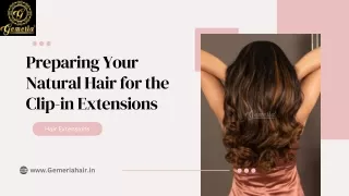 Preparing Your Natural Hair For The Clip-in Extensions