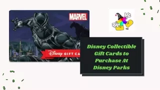 Disney Collectible Gift Cards to Purchase At Disney Parks