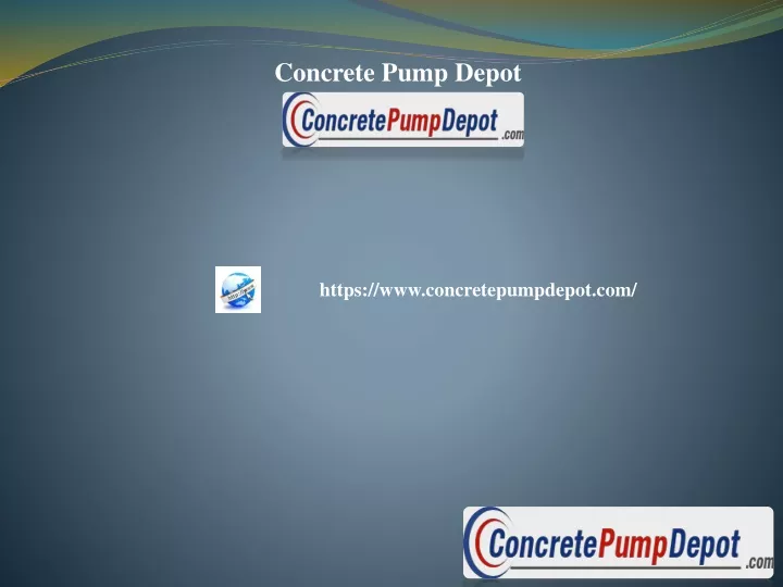 concrete pump depot