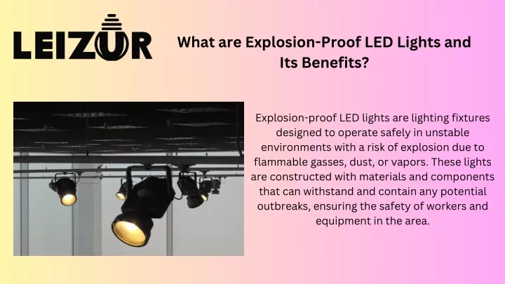 what are explosion proof led lights