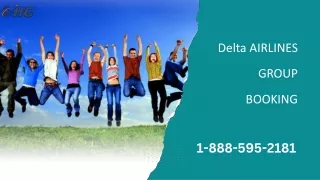 1-888-595-2181 Delta Airlines Group Booking