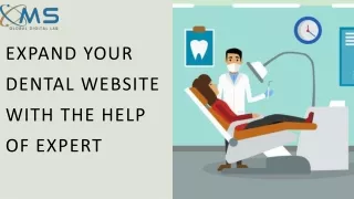 Expand Your Dental Website With the Help of Expert