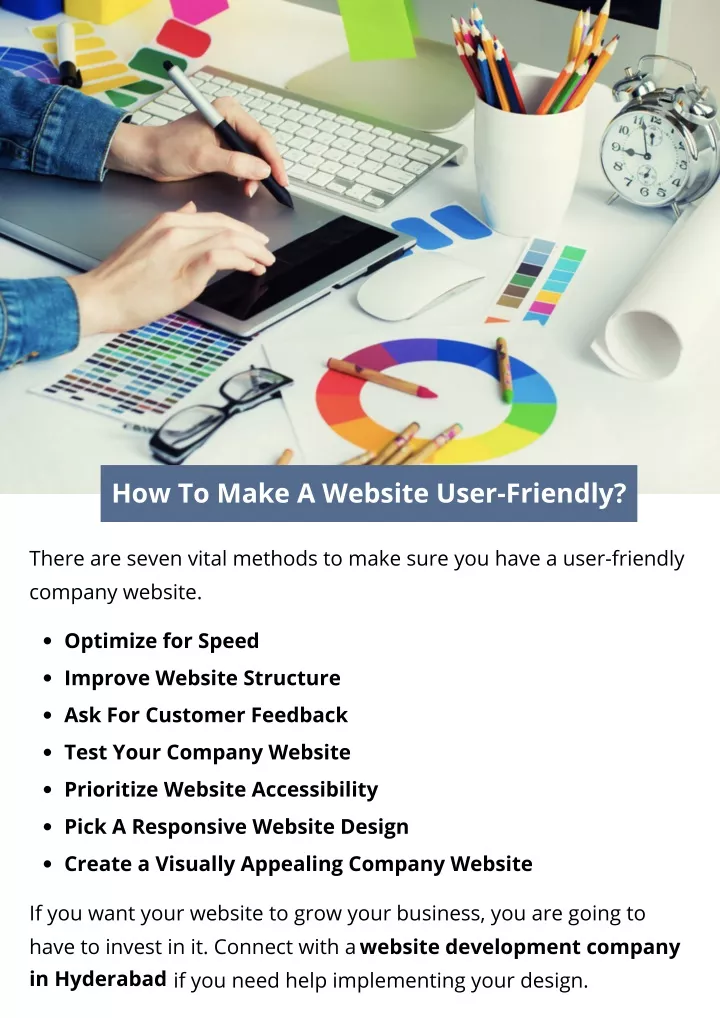 how to make a website user friendly