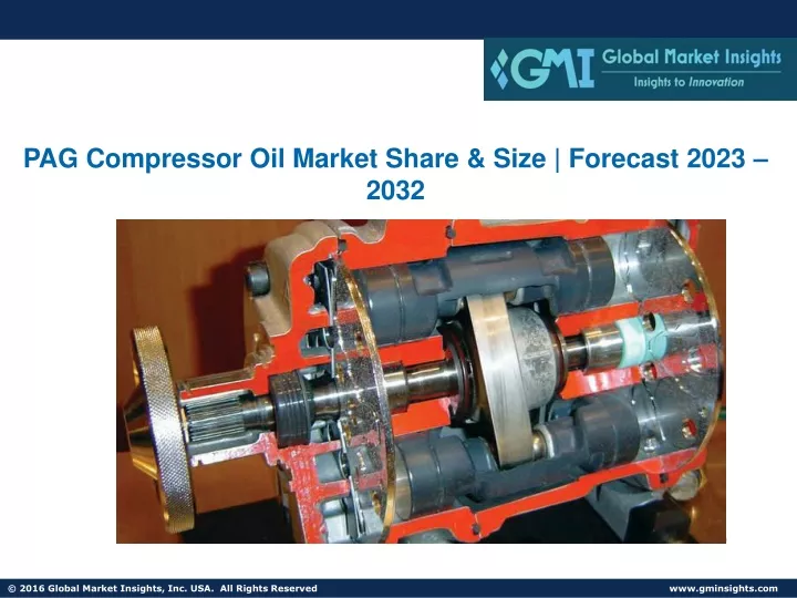 pag compressor oil market share size forecast