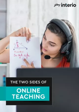 The Two Sides of Online Teaching | Godrej Interio