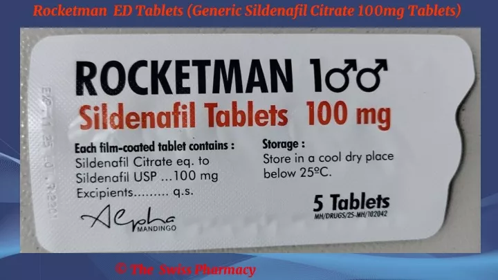 rocketman ed tablets generic sildenafil citrate