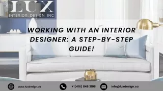 Working with an Interior Designer A Step-by-Step Guide!