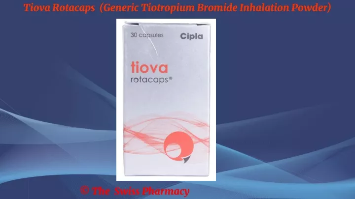 tiova rotacaps generic tiotropium bromide